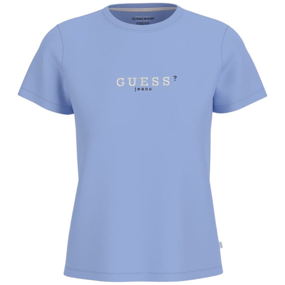 Guess Jeans t-shirt celeste W5RI54 J1314 G7CP T-shirt Guess Jeans