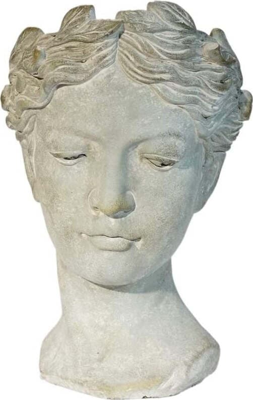 EDG Vaso piante cemento Testa Donna H.27 Giardino e giardinaggio/Attrezzi da giardino e attrezzature per l'irrigazione/Vasi e accessori per piante/Vasi tradizionali Scontolo.net - Potenza, Commerciovirtuoso.it