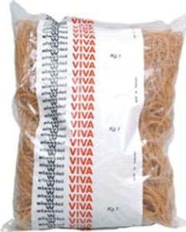 Elastico - caucciU' - D 60 mm - 1 kg - Viva Cancelleria e prodotti per ufficio/Archivio ufficio e accessori per scrivania/Nastri colle elastici e graffette/Elastici Eurocartuccia - Pavullo, Commerciovirtuoso.it