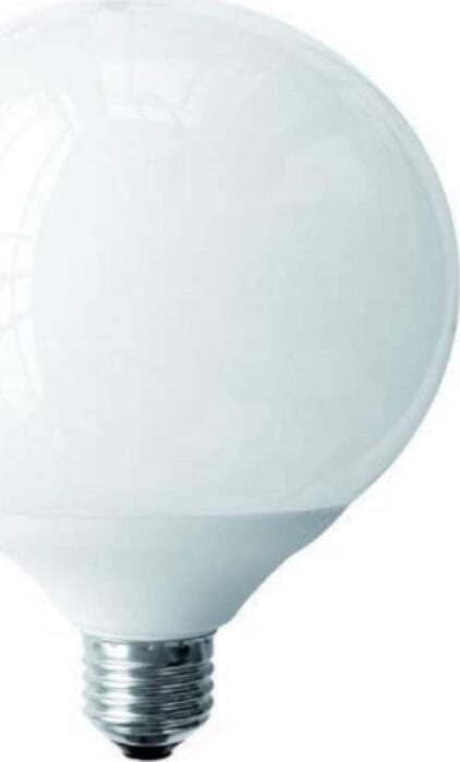 ELECTRALINE - LAMPADINA TONDA A LED CON ATTACCO E27 - A+ 15W 1200LMN - A LUCE FREDDA