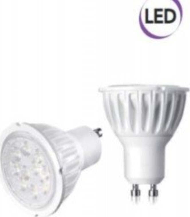 Electraline-63285-Faretto-a-LED-a-Risparmio-energetico-7W=40W,-Attacco-GU10,-Luce-Calda-500-Lumen