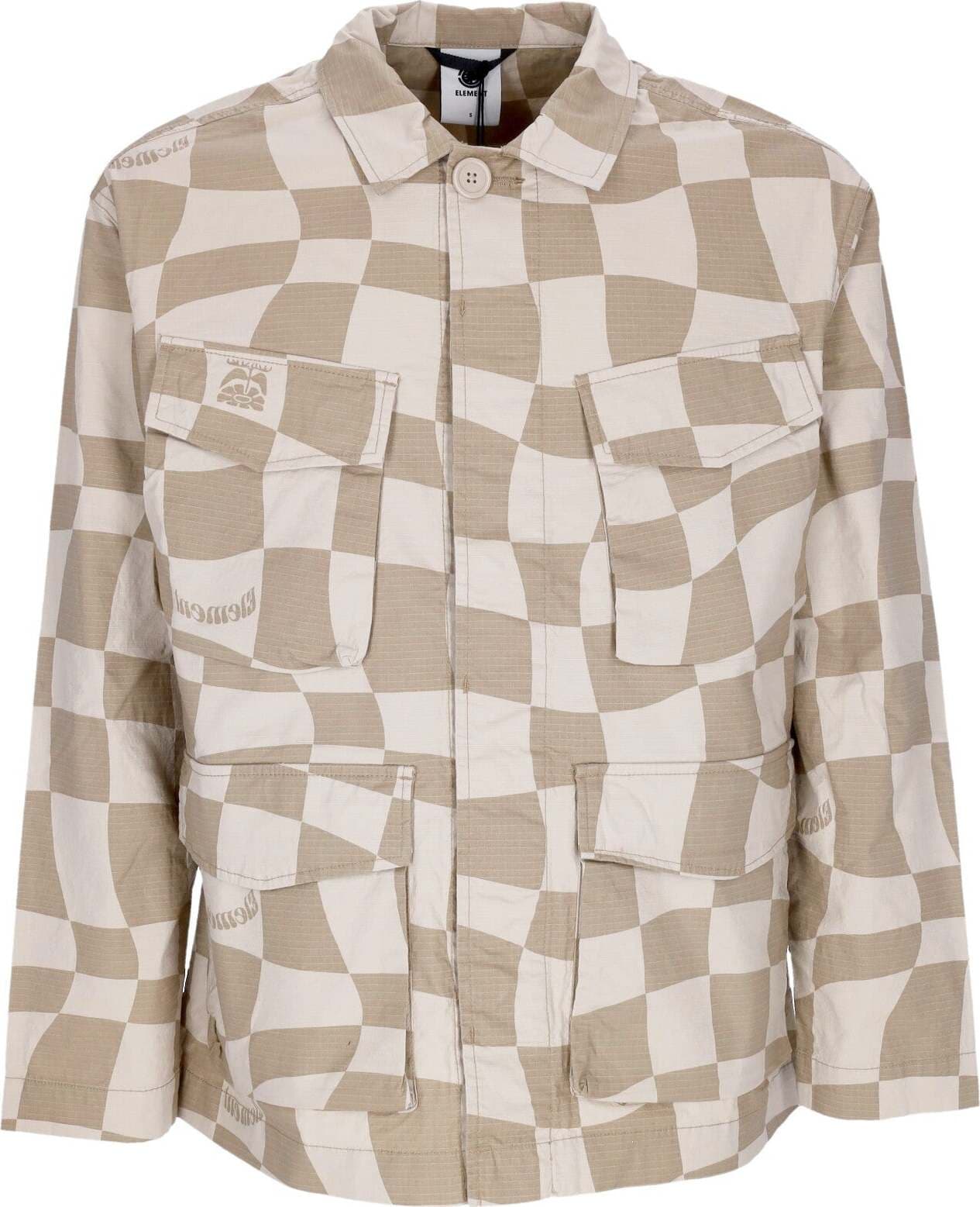 ELEMENT-Camicia-Manica-Lunga-Uomo-Kingswood-M65-Jacket-Distorsion-da-uomo