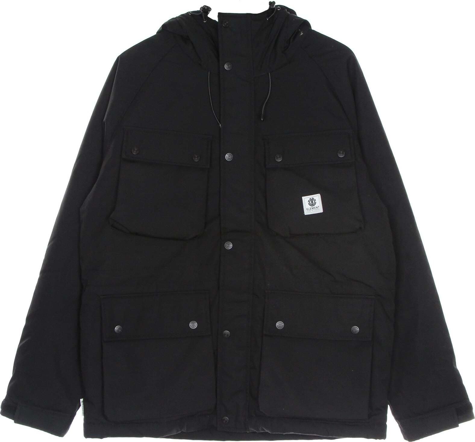 ELEMENT-Giaccone-Uomo-Mountain-Parka-Flint-Black-da-uomo