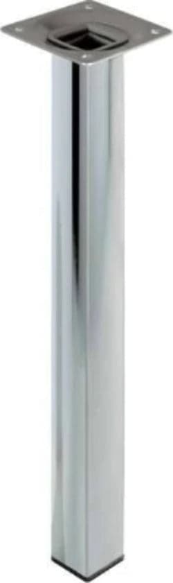 ELEMENT-SYSTEM---PIEDE-QUADRO-CROMATO-25X25-H-800-MM