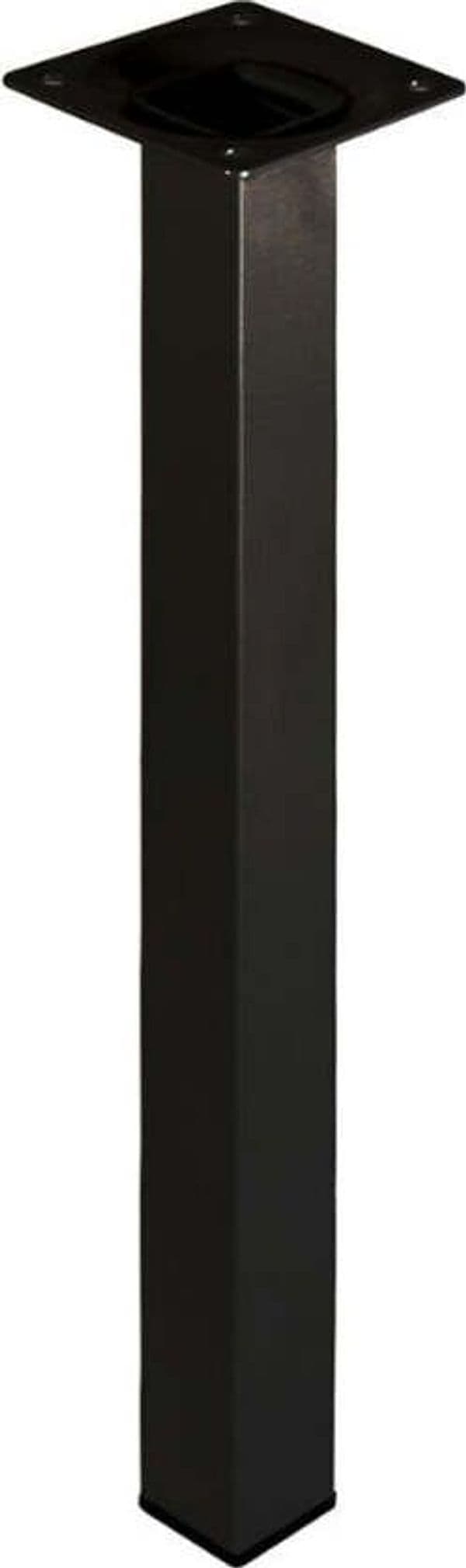 ELEMENT-SYSTEM---PIEDE-QUADRO-NERO-25X25-H-750-MM