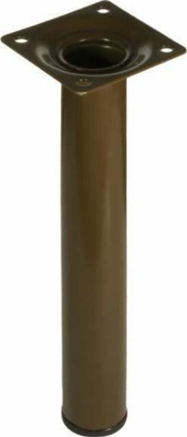 ELEMENT-SYSTEM---PIEDE-TONDO-MARRONE-H-300-DIAM.30MM