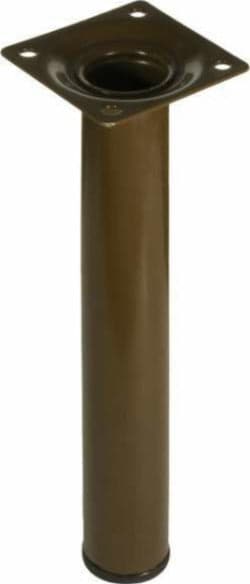 ELEMENT-SYSTEM---PIEDE-TONDO-MARRONE-H-600-DIAM.30MM