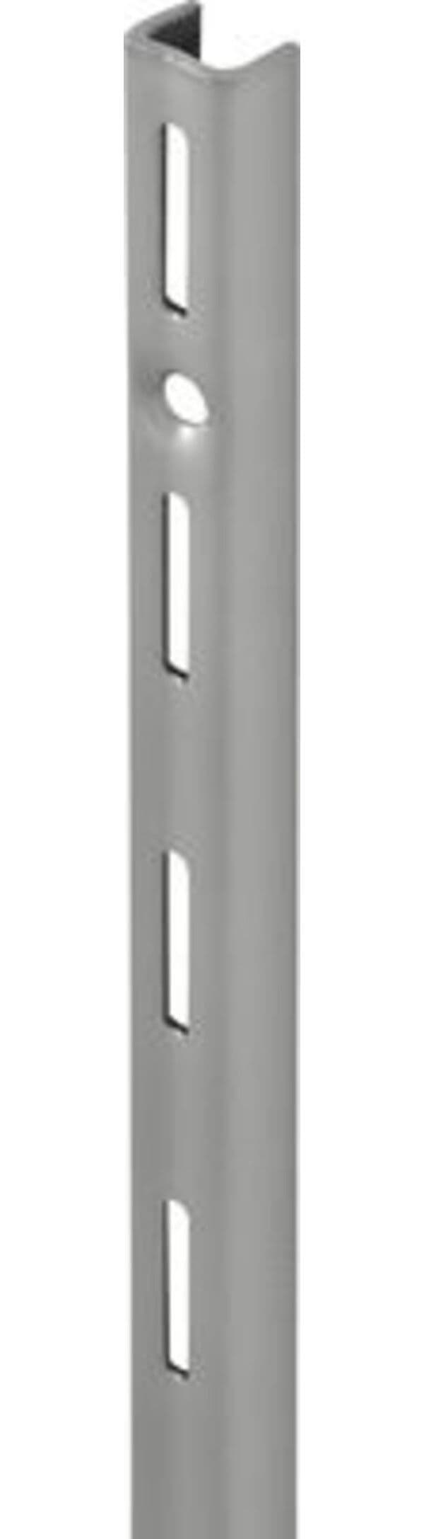 ELEMENT-SYSTEM--MONTANTE-PER-CREMAGLIERA-PASSO-SINGOLO---IN-METALLO-COLORE-GRIGIO---H-200-CM.