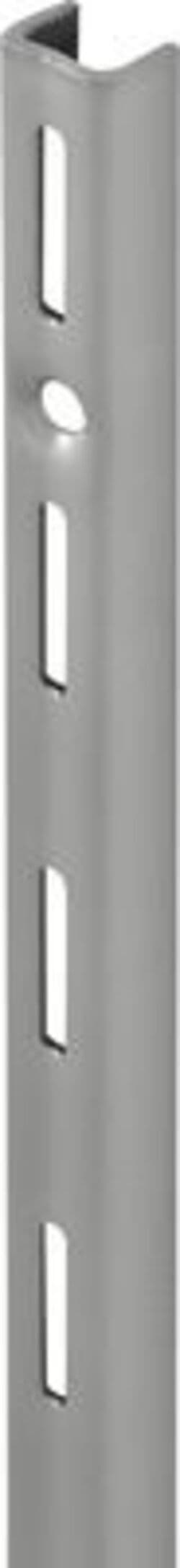 ELEMENT-SYSTEM--MONTANTE-PER-CREMAGLIERA-PASSO-SINGOLO---IN-METALLO-COLORE-GRIGIO---H-200-CM.