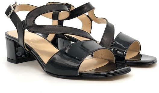 ELLEN Sandalo donna Odeon Nero in Sandali moda Calzature Durello - Agna, commercioVirtuoso.it