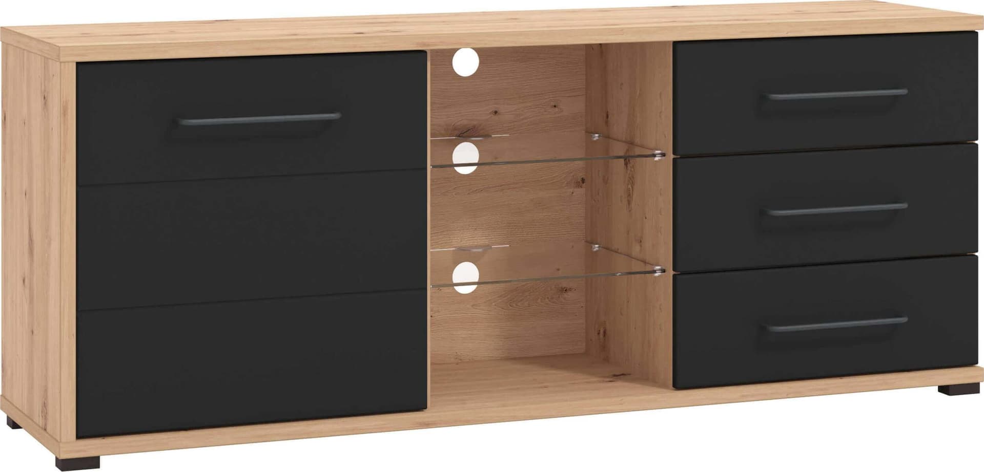 ELLIE---porta-tv-un-anta-tre-cassetti-moderno-minimal-in-legno-cm-161,5-x-40-x-65-h-Antracite-Milani-Home