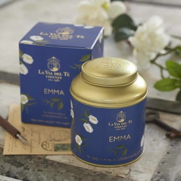 Emma - Tè nero in Lattina Regalo Alimentari e cura della casa/Caffè tè e bevande/Tè e tisane/Tè nero MariTea bottega del Tè - Lodi, Commerciovirtuoso.it