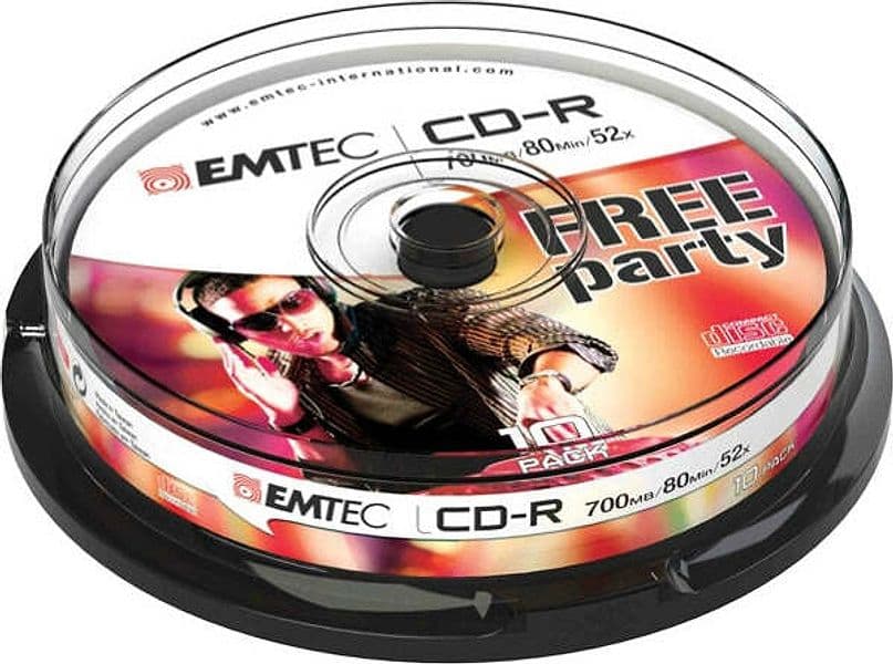 Emtec - CD-R - ECOC801052CB - 80min-700mb Elettronica/Informatica/Accessori/Supporti vergini/BD-R Eurocartuccia - Pavullo, Commerciovirtuoso.it