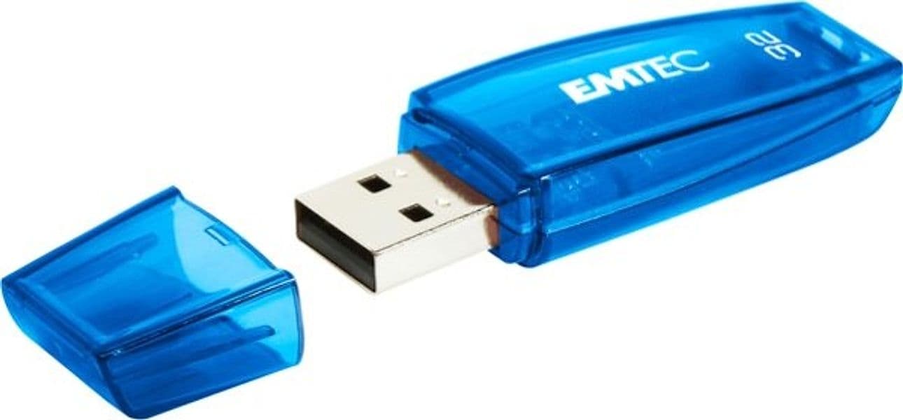 Emtec - Memoria Usb 2.0 - Blu - ECMMD32GC410 - 32GB Elettronica/Informatica/Dispositivi archiviazione dati/Dispositivi archiviazione dati esterni/PenDrive Eurocartuccia - Pavullo, Commerciovirtuoso.it