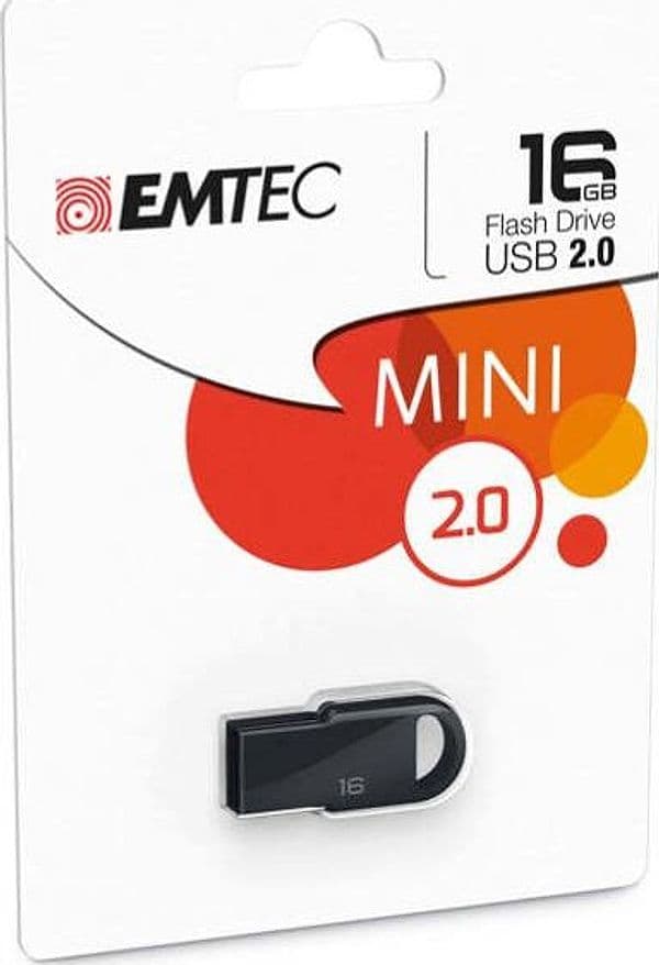 Emtec - Memoria Usb 2.0 - ECMMD16GD252 - 16GB Elettronica/Informatica/Dispositivi archiviazione dati/Dispositivi archiviazione dati esterni/PenDrive Eurocartuccia - Pavullo, Commerciovirtuoso.it