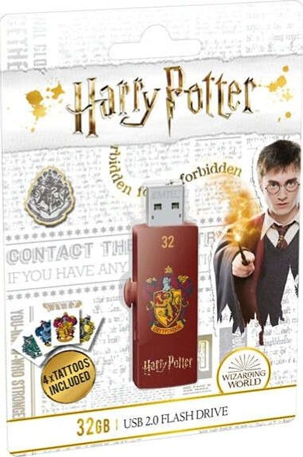 Emtec - USB 2. 0 M730 Gryffindor - ECMMD32GM730HP01 - 32GB Elettronica/Informatica/Dispositivi archiviazione dati/Dispositivi archiviazione dati esterni/PenDrive Eurocartuccia - Pavullo, Commerciovirtuoso.it