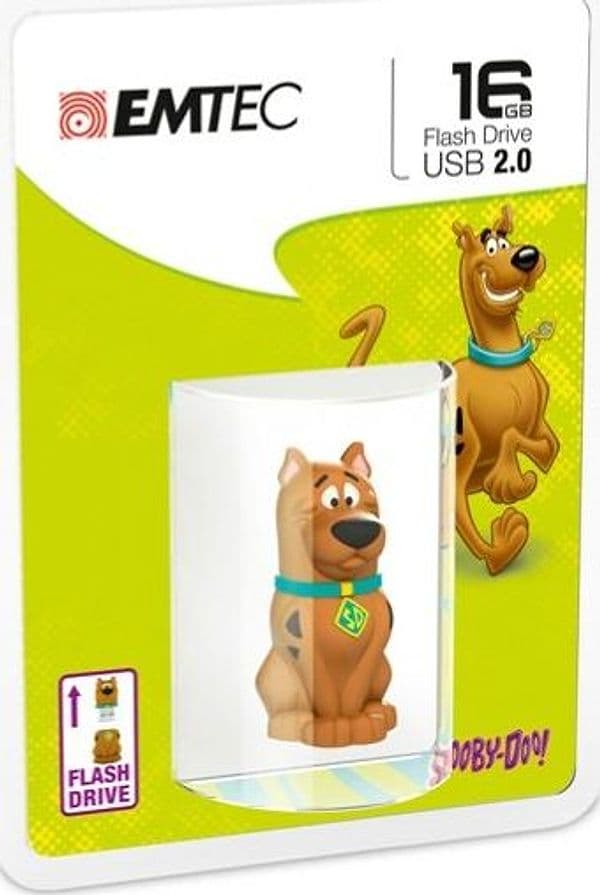 Emtec - USB 2.0 - HB106 Scooby Doo 3D - 16 GB Elettronica/Informatica/Dispositivi archiviazione dati/Dispositivi archiviazione dati esterni/PenDrive Eurocartuccia - Pavullo, Commerciovirtuoso.it