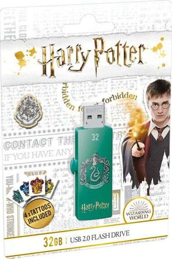 Emtec - USB 2.0 M730 Slytherin - ECMMD32GM730HP02 - 32GB Elettronica/Informatica/Dispositivi archiviazione dati/Dispositivi archiviazione dati esterni/PenDrive Eurocartuccia - Pavullo, Commerciovirtuoso.it