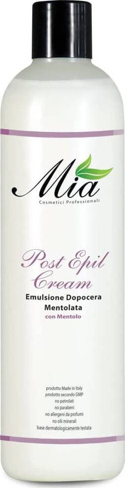 Emulsione Dopocera Con Mentolo 500 Milliliter, Crema Post Epilazione, Elimina Residui Di Cera, Latte Professionale Dopocera Per Estetista cura del corpo Profumeria Chèri - Locri, Commerciovirtuoso.it
