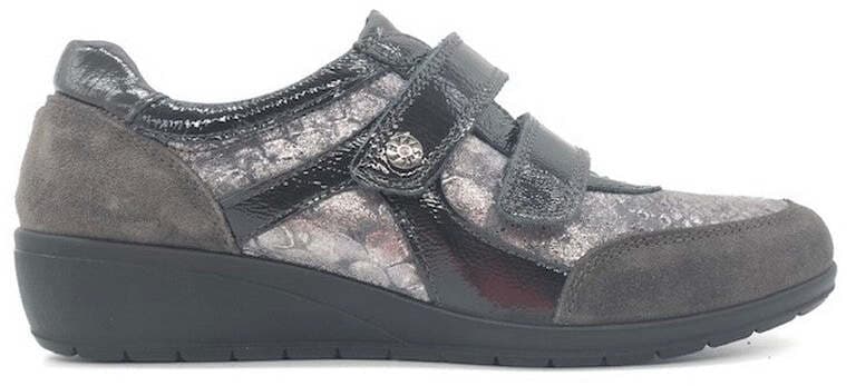 ENVAL SOFT Sneaker donna antracite con strappi in Sneaker casual Calzature Durello - Agna, commercioVirtuoso.it