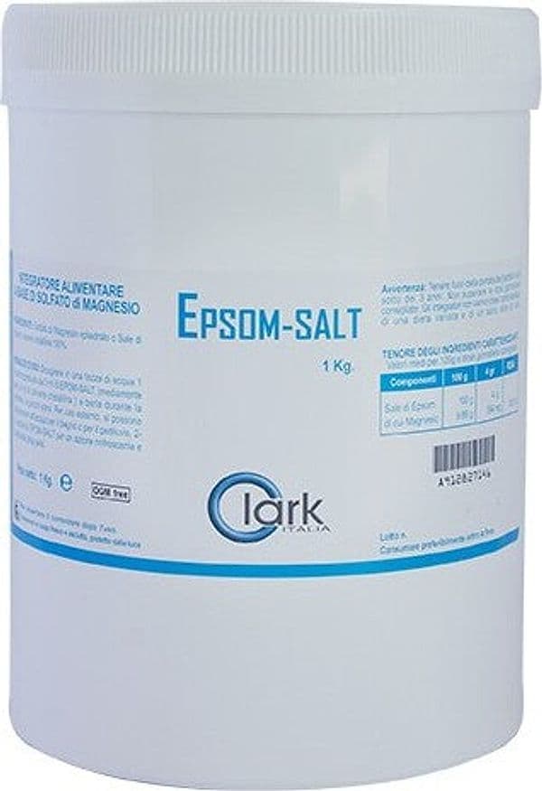 EPSOM SALT integratore alimentare in polvere 1 kg Origini Naturali