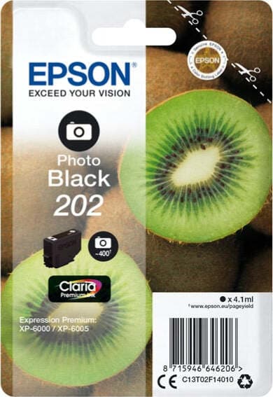 Epson - Cartuccia ink - 202 - Nero Photo - C13T02F14010 - 4 1ml Elettronica/Informatica/Stampanti e accessori/Accessori per stampanti a inchiostro e laser/Cartucce d'inchiostro Eurocartuccia - Pavullo, Commerciovirtuoso.it