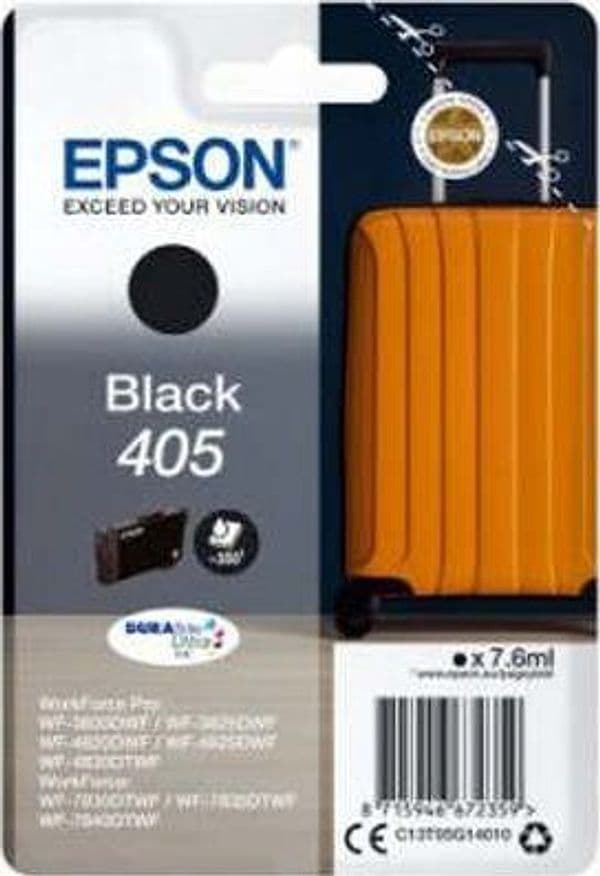 Epson - Cartuccia ink - 405 - Nero - C13T05G14010 - 300 pag Elettronica/Informatica/Stampanti e accessori/Accessori per stampanti a inchiostro e laser/Cartucce d'inchiostro Eurocartuccia - Pavullo, Commerciovirtuoso.it