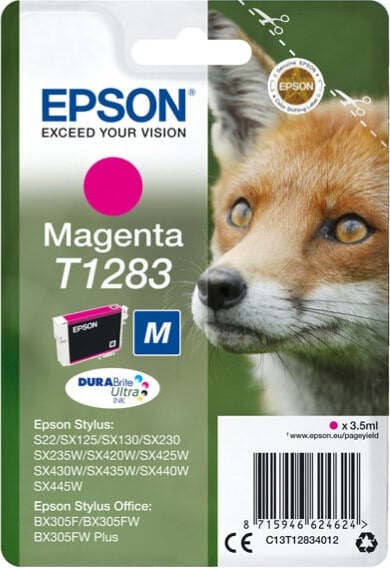 Epson - Cartuccia ink - Magenta - T1283 - C13T12834012 - 3 5ml Elettronica/Informatica/Stampanti e accessori/Accessori per stampanti a inchiostro e laser/Cartucce d'inchiostro Eurocartuccia - Pavullo, Commerciovirtuoso.it