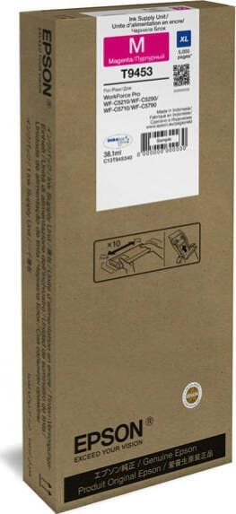 Epson - Cartuccia ink - Magenta - T9453 - C13T945340 - 38 1ml Elettronica/Informatica/Stampanti e accessori/Accessori per stampanti a inchiostro e laser/Cartucce d'inchiostro Eurocartuccia - Pavullo, Commerciovirtuoso.it