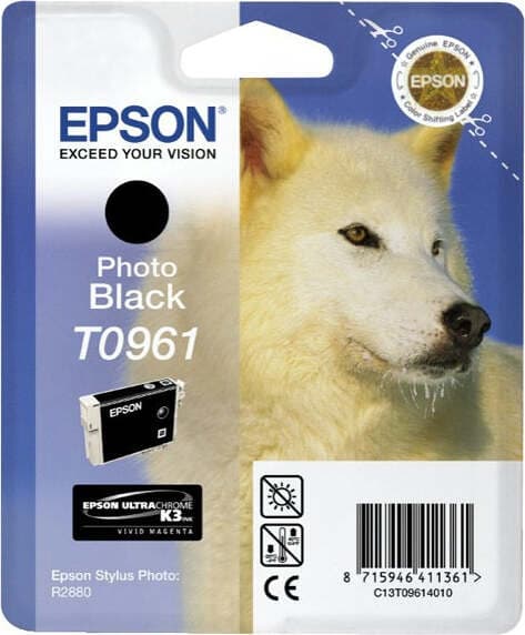 Epson - Cartuccia ink - Nero - T0961 - C13T09614010 - 11 4ml Elettronica/Informatica/Stampanti e accessori/Accessori per stampanti a inchiostro e laser/Cartucce d'inchiostro Eurocartuccia - Pavullo, Commerciovirtuoso.it