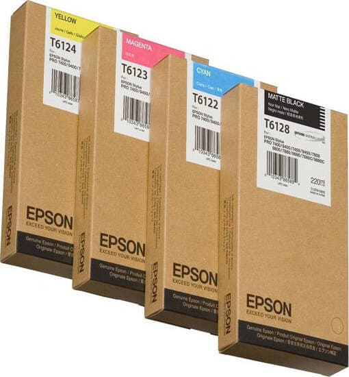 Epson - Tanica - Magenta - T6123 - C13T612300 - 220ml Elettronica/Informatica/Stampanti e accessori/Accessori per stampanti a inchiostro e laser/Cartucce d'inchiostro Eurocartuccia - Pavullo, Commerciovirtuoso.it