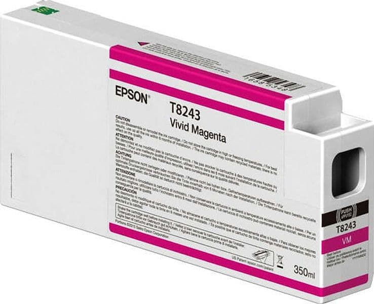 Epson - Tanica - Magenta - T8243 - C13T824300 - 350ml Elettronica/Informatica/Stampanti e accessori/Accessori per stampanti a inchiostro e laser/Cartucce d'inchiostro Eurocartuccia - Pavullo, Commerciovirtuoso.it
