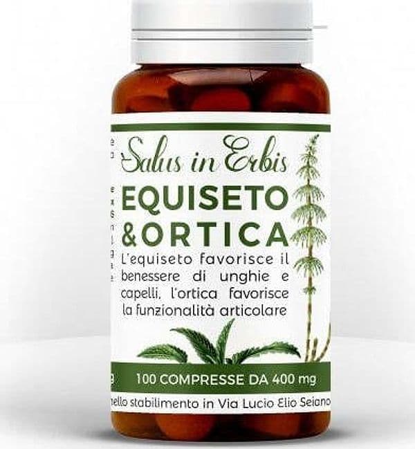 EQUISETO-E-ORTICA-integratore-alimentare-100-compresse-Salus-in-Erbis