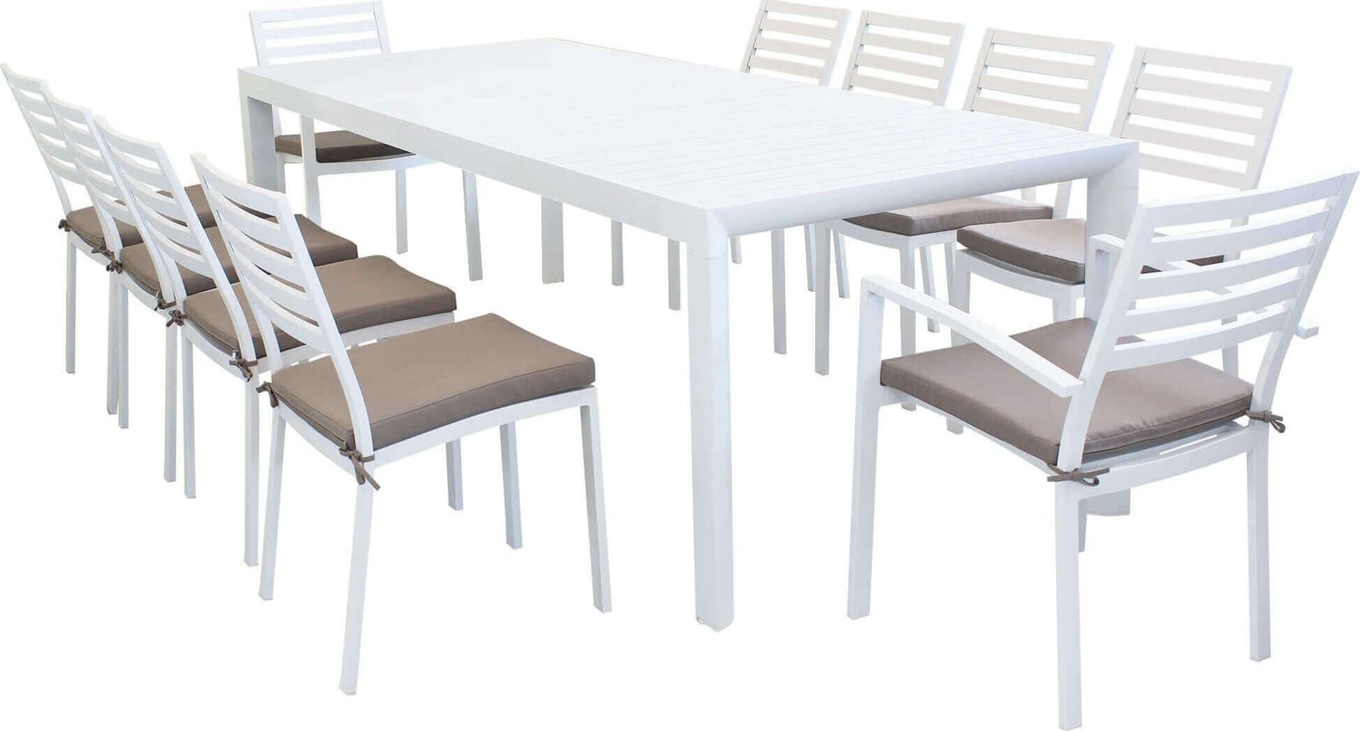 EQUITATUS---set-tavolo-in-alluminio-cm-180/240x100x75-h-con-10-sedute-Bianco-Milani-Home
