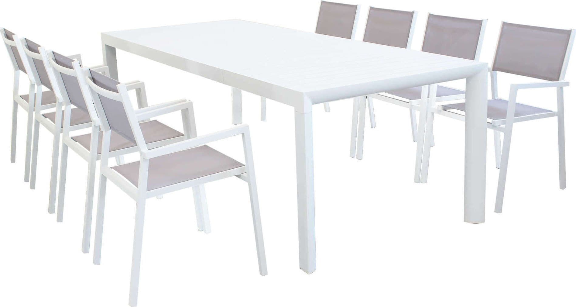 EQUITATUS---set-tavolo-in-alluminio-cm-180/240x100x75-h-con-8-sedute-Bianco-Milani-Home
