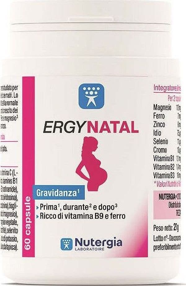 ERGYNATAL integratore alimentare 60 capsule Nutergia