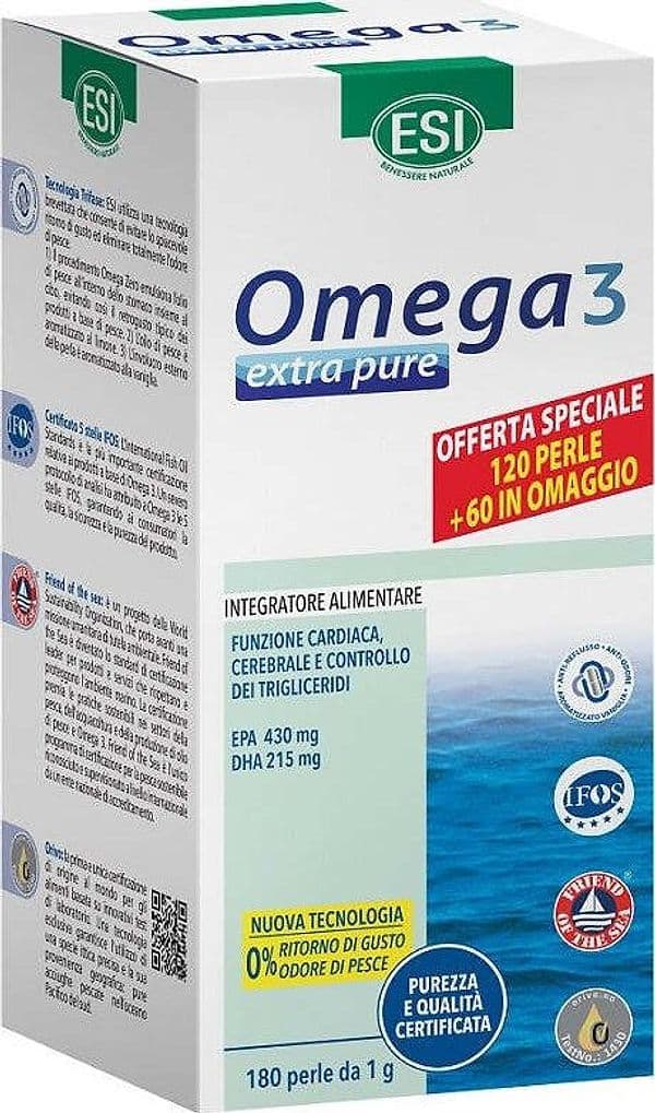 ESI-OMEGA-3-EXTRA-PURE-120-+-60-PERLE-OFFERTA