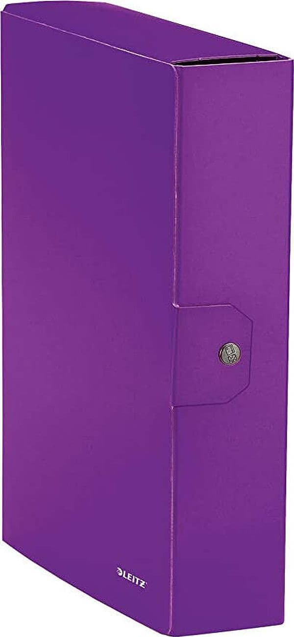 ESSELTE-Contenitore-porta-documenti-35-x-25-x-8-cm-LEITZ-WOW-Viola-39670062