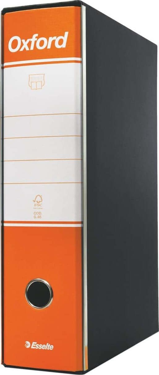 ESSELTE-Registratore-archivio-OXFORD-29,5-x-35,5-x-8,5-cm-Arancio