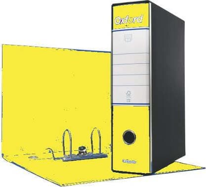 ESSELTE-Registratore-archivio-OXFORD-29,5-x-35,5-x-8,5-cm-Giallo