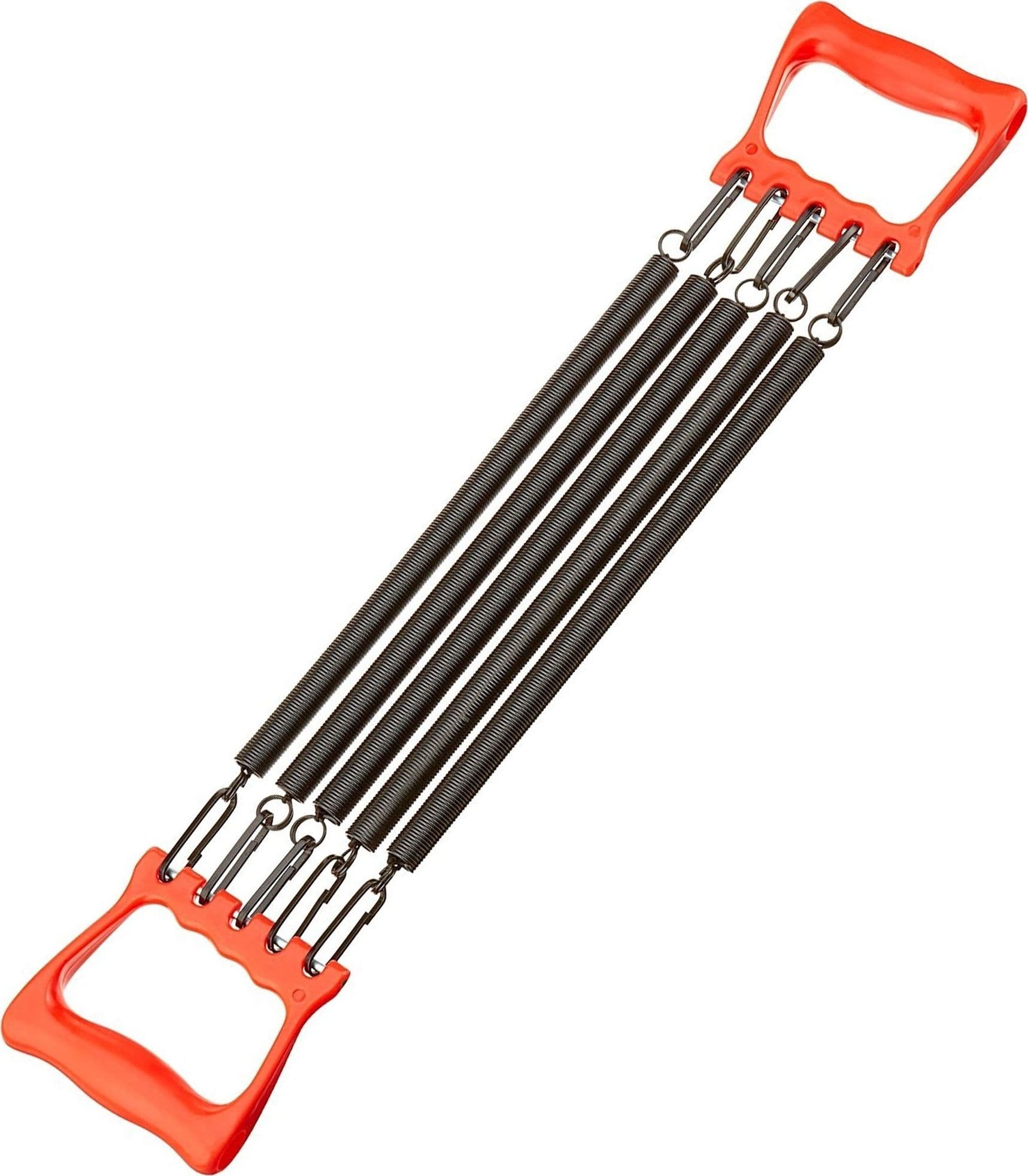 Estensore-Doppia-Maniglia-Elastico-Molla-5-Molle-Palestra-Sport-Fitness-30-Cm