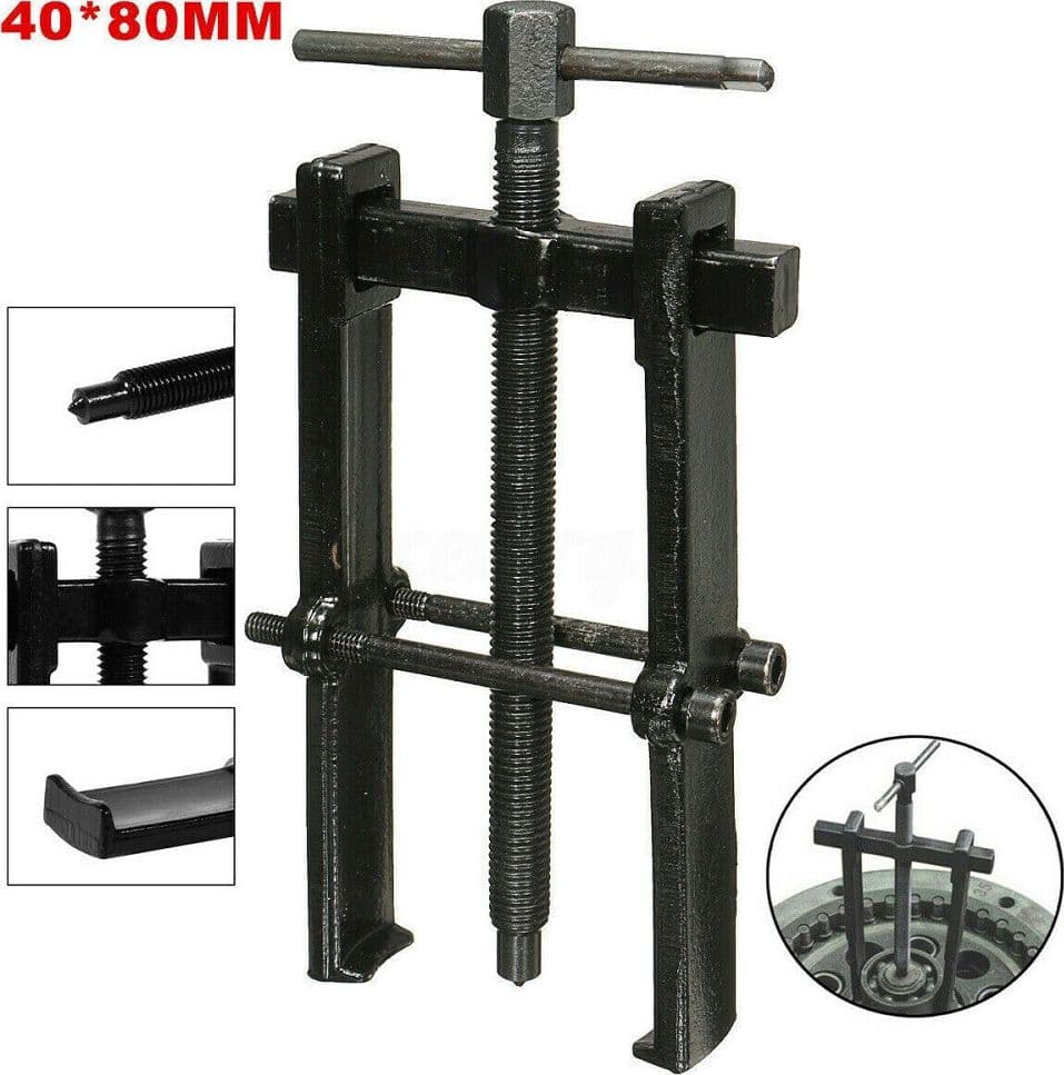 ESTRATTORE PER CUSCINETTI SEPARATORE CUSCINETTI MECCANICI 2 BRACCIA 40X80MM