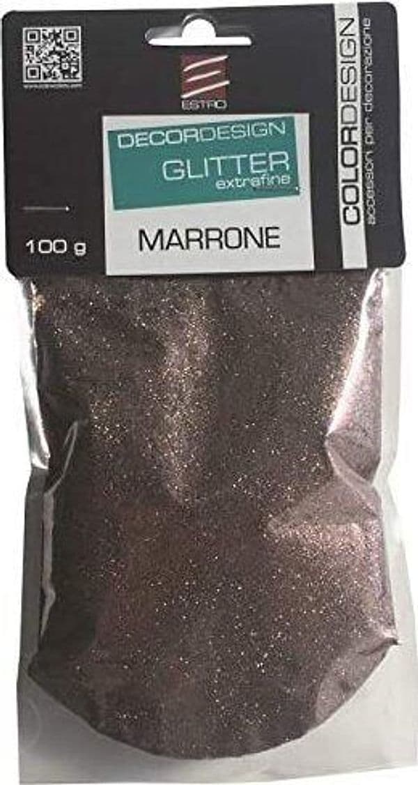 ESTRO--GLITTER-IN-POLVERE-EXTRAFINE-MARRONE-100-Gr