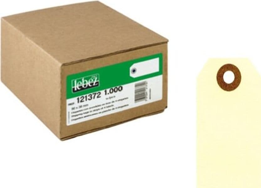 Etichette per spedizioni - permanente - 80x38 mm - avana -Lebez - conf. 1000 pezzi Cancelleria e prodotti per ufficio/Archivio ufficio e accessori per scrivania/Etichette divisori per schedario e timbri/Etichette ed etichette adesive/Etichette per stampanti Eurocartuccia - Pavullo, Commerciovirtuoso.it