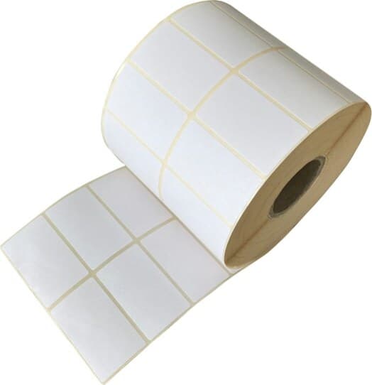 Etichette per trasferimento termico diretto - 40x21 mm - 2 piste - Printex - rotolo da 5000 pezzi Commercio Industria e Scienza/Forniture per imballaggio e spedizione/Etichette ed etichettatrici/Etichettatrici/Stampanti etichette termiche fisse Eurocartuccia - Pavullo, Commerciovirtuoso.it