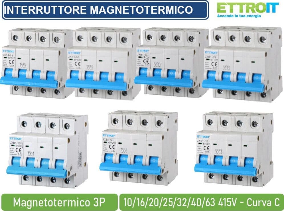 ETTROIT-INTERRUTTORI-MEGNETOTERMICI-BARRA-DIN-4-MOD-4P-415V-CURVA-C-4.5KA