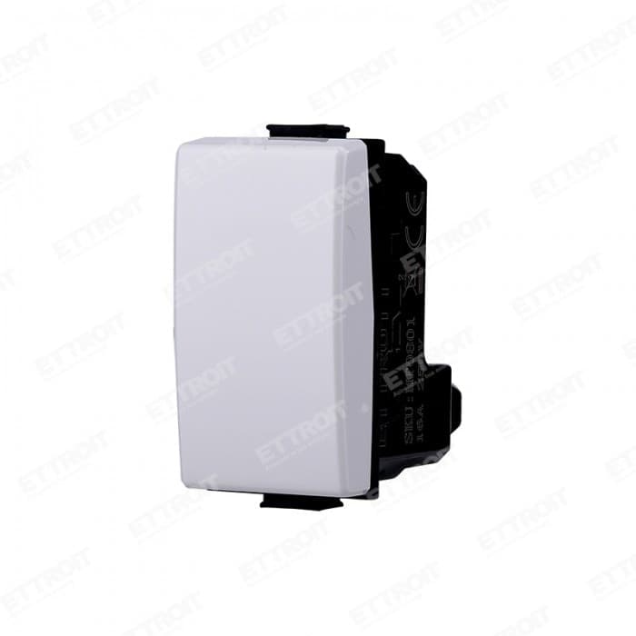 ETTROIT PULSANTE 1P compatibile matix bticino| MT1001 Fai da te/Materiale elettrico/Prese elettriche ed accessori/Prese a muro Zencoccostore - Formia, Commerciovirtuoso.it
