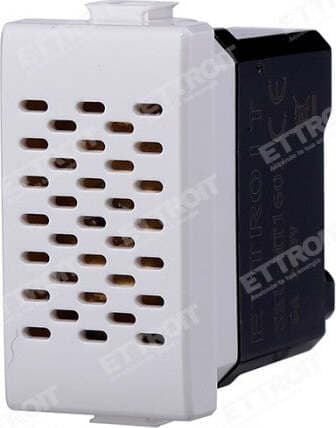 ETTROIT RONZATORE 6A 220V compatibile matix bticino| MT1501 Fai da te/Materiale elettrico/Prese elettriche ed accessori/Prese a muro Zencoccostore - Formia, Commerciovirtuoso.it
