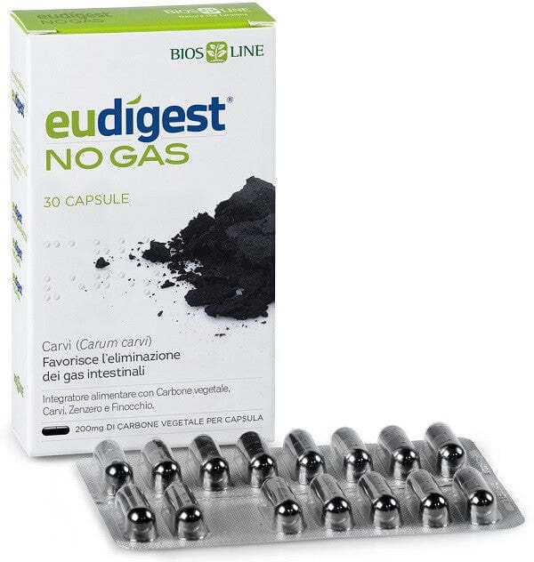 Eudigest no gas 30 capsule vegetali in Multivitamine e minerali Clubfarma - Melilli, commercioVirtuoso.it