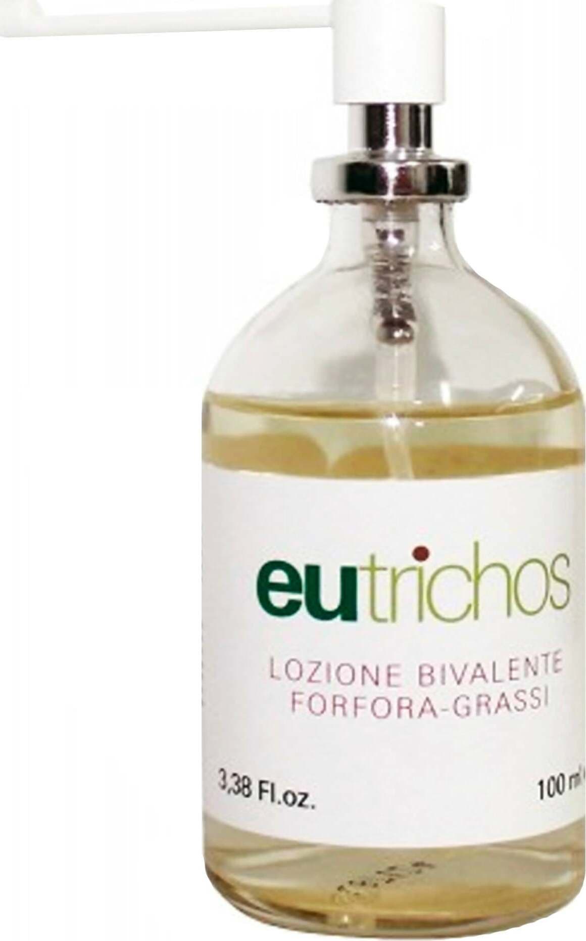 Eutrichos Lozione Bivalente Forfora - Grassi 100 Ml, Utilizzabile Per Contrastare I Problemi Di Forfora E Grasso In Eccesso.